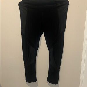 Reflex Jet Black Active Leggings
